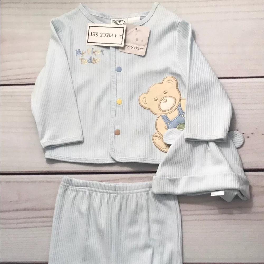 🔥⚡️BOGO SALE⚡️🔥 NURSERY RHYME BOYS 3-PIECE SET - Picture 2 of 8